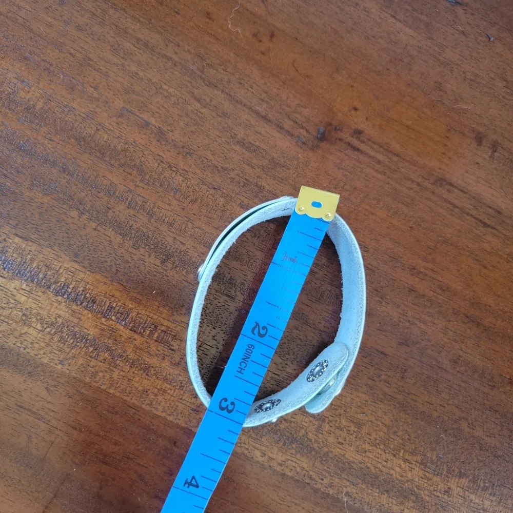 Turquoise Blessed Leather Bracelet
